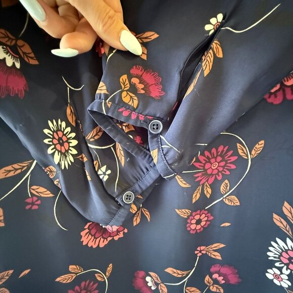 CUPCAKES AND CASHMERE Size S Hazel Floral Keyhole Mini Shift Dress Gypsy Soul - Picture 9 of 10